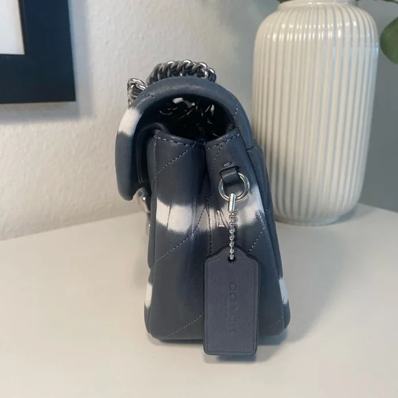 New Coach Tabby 26 Quilted Nappa Leather Tie Dye - Picture 9 of 16